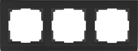 Рамка Werkel Stark на 3 поста черный W0031808 4690389161872