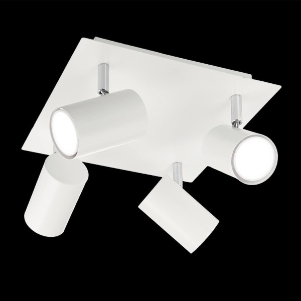 Спот Ideal Lux Spot PL4 Bianco 156774 Спот Ideal Lux Spot PL4 Bianco 156774