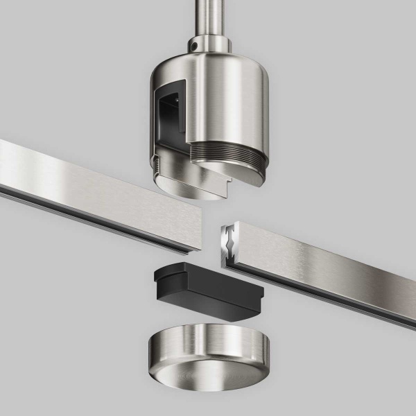 Крепление потолочное Medium 360мм с прямым коннектором питания Maytoni Technical TRA158C-IPCL1-PT