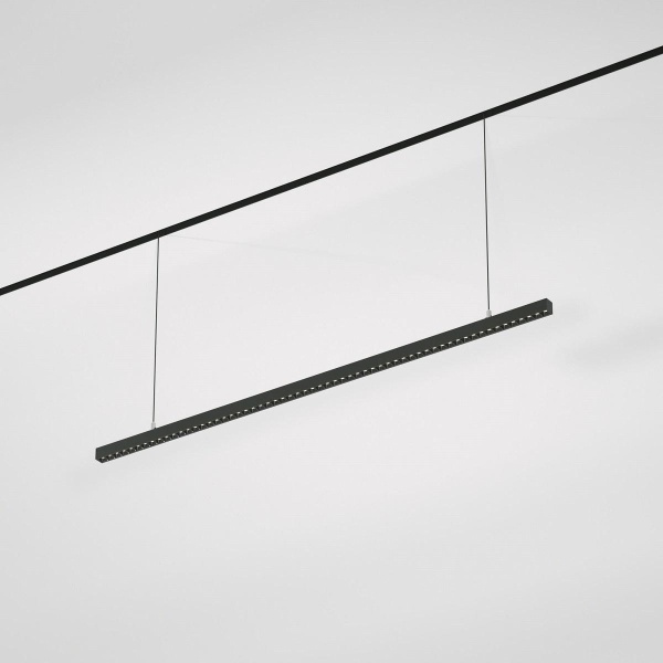 Подвесной трековый светодиодный светильник Elektrostandard Slim Magnetic Vilo 85108/01 48W 4000K черный a064806 Подвесной трековый светодиодный светильник Elektrostandard Slim Magnetic Vilo 85108/01 48W 4000K черный a064806