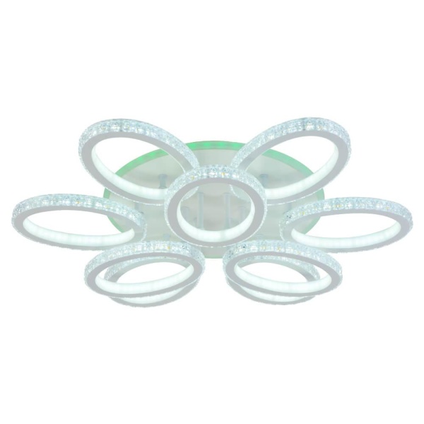 Потолочная светодиодная люстра Profit Light 8033/6+3 WHT
