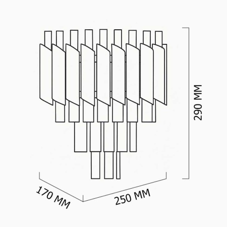 Настенный светильник Imperium Loft Crystal 147709-22