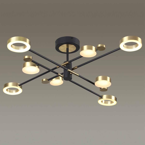 Потолочная светодиодная люстра Odeon Light Midcent Denzel 4321/63CL