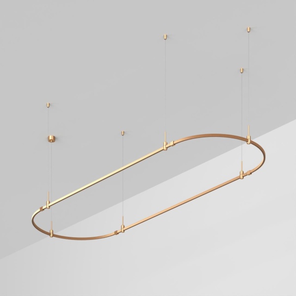 Шинопровод подвесной Arlight Art-Apriori-Oval-Hang-3000X1000 048501