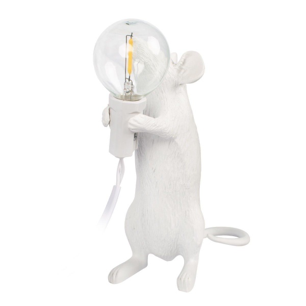 Настольная лампа Loft IT Mouse 10313 White