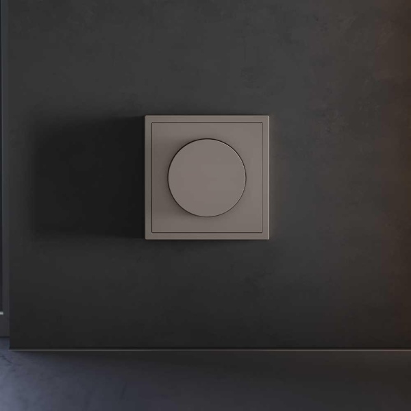 Накладка для светорегулятора поворотно-нажимного, S70 (капучино) Voltum VLS002014