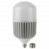 Лампа светодиодная ЭРА E27/E40 100W 4000K матовая LED POWER T160-100W-4000-E27/E40