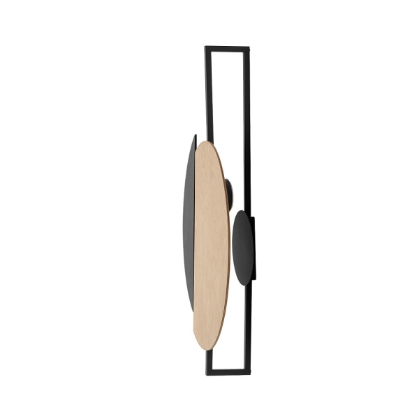 Настенный светильник Nowodvorski Sunset B Natural Wood/Black 10577