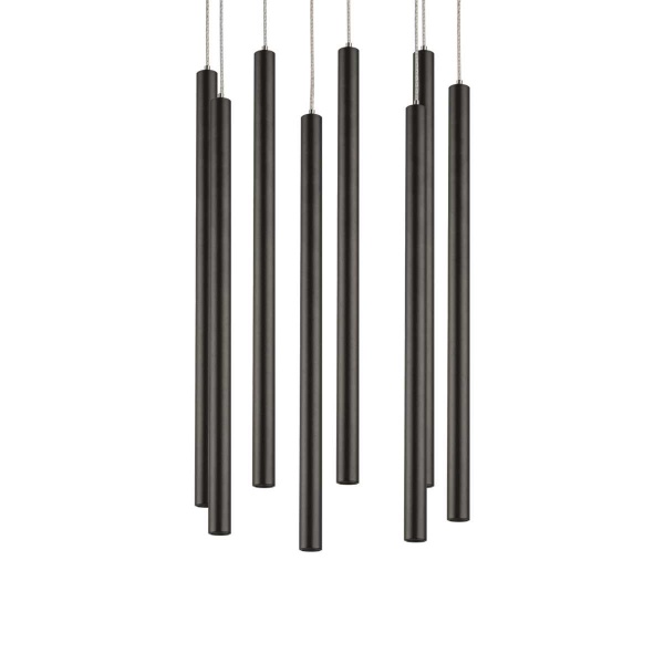 L8T747237 Люстра TUBO LED 40W 2400LM 25G ЧЕРНЫЙ 3000K