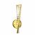 Настенный светодиодный светильник Indigo FRIZZANTE 12015/1W Brass V000042L