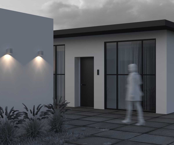 Уличный настенный светильник Maytoni Outdoor Block O507WL-L5W3K