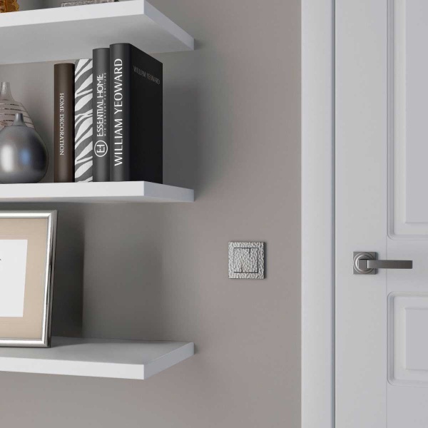 Набор клавиш Werkel Hammer для выключателя трехклавишного серебряный W1239006 4690389162671