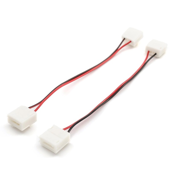 Коннектор для одноцветной светодиодной ленты 3014/5060/5050/5630 Apeyron 12/24V (2 шт.) 09-14 Коннектор для одноцветной светодиодной ленты 3014/5060/5050/5630 Apeyron 12/24V (2 шт.) 09-14