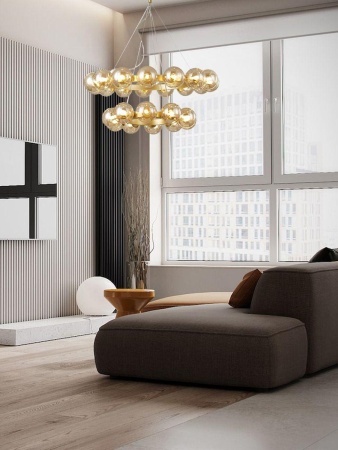 Подвесная люстра Milosh Tendence 0791CL-25GD