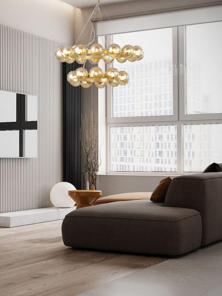 Подвесная люстра Milosh Tendence 0791CL-25GD