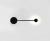 Настенный светодиодный светильник Italline IT03-1434 black