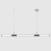 Подвесной светодиодный светильник Crystal Lux Lineup SP24W Led Chrome