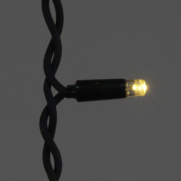 Уличная светодиодная гирлянда Sneha бахрома 230V теплый белый мерцающий A-518 WW/WT FLASH