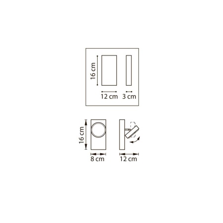 Бра Lightstar Fico 740617