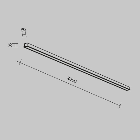 Линейный светильник Maytoni Technical LL313015