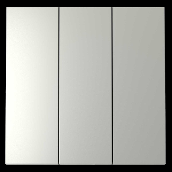 Клавиши для выключателя/переключателя трехклавишного S70 (сталь) Voltum VLS000505