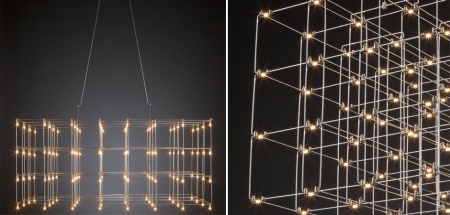 Подвесная люстра Imperium Loft Quasar Cosmos Square Led Pendant Light 120/60/60 144369-22