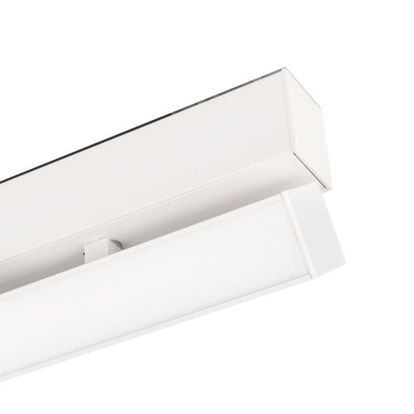 Трековый светодиодный светильник для магнитного шинопровода Arlight Mag-Flat-Fold-45-S805-24W Warm3000 026997