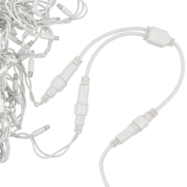 Провод-разветвитель для гирлянд Uniel UCX-F90 S2/0.4M/WH UL-00013232