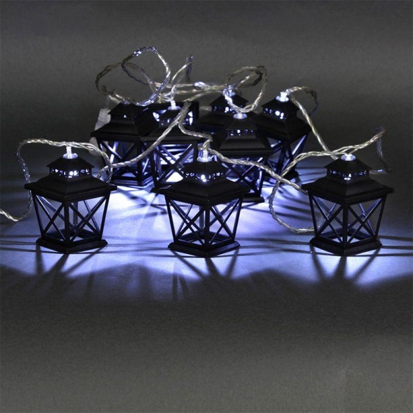 Cветодиодная гирлянда Sneha Фонарик 230V белый статичный A-506