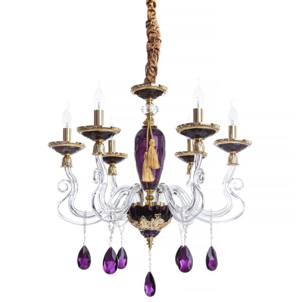 Подвесная люстра Divinare Simona 5125/12 LM-6 Подвесная люстра Divinare Simona 5125/12 LM-6