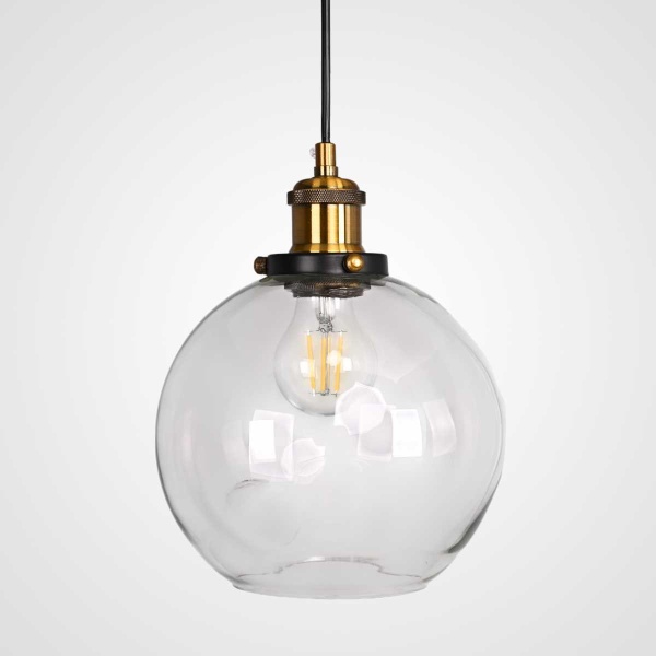 Подвесной светильник Imperium Loft Clear Glass Sphere Cloche 191634-22