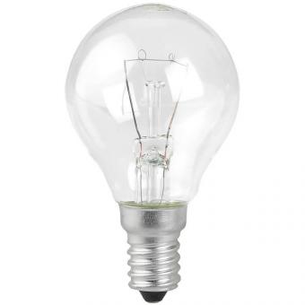 Лампа накаливания ЭРА E14 60W прозрачная ДШ 60-230-E14-CL
