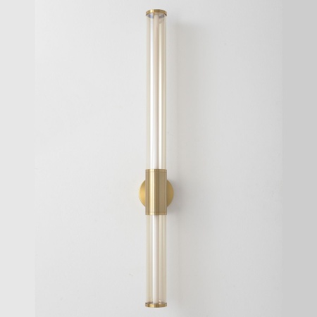 Настенный светодиодный светильник Crystal Lux Lineup AP18W Led Brass