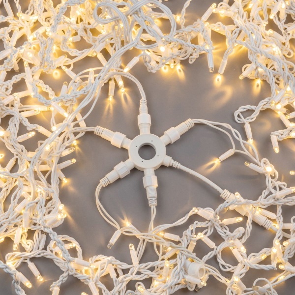 Соединитель для гирлянд Uniel UTC-F90 Y6 WHITE UL-00013231