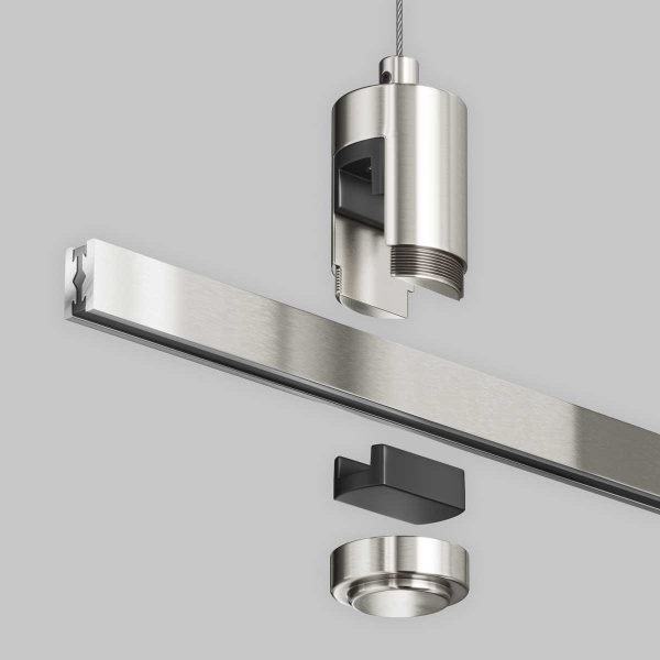 Подвес тросовый Hang одинарный Maytoni Technical TRA157SW-S1-PT