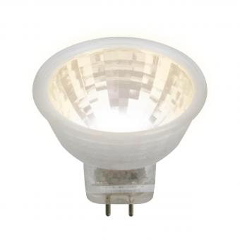 Лампа светодиодная (UL-00001700) GU4 3W 3000K прозрачная LED-MR11-3W/WW/GU4 GLZ21TR