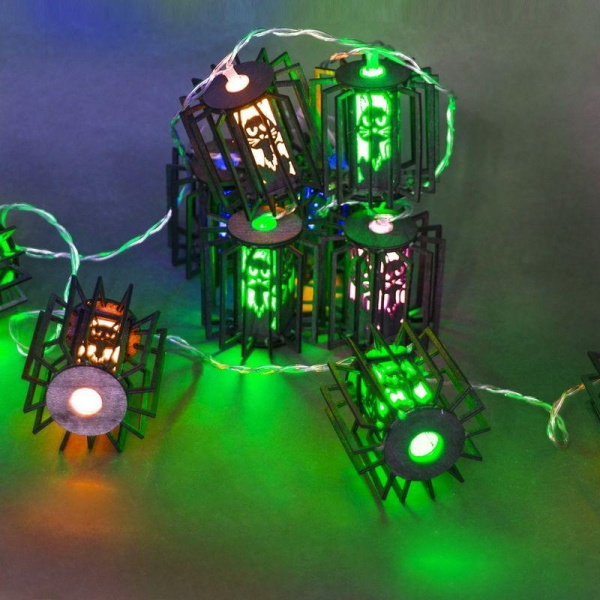 Cветодиодная гирлянда Sneha Фонарик 230V разноцветная статичный A-482