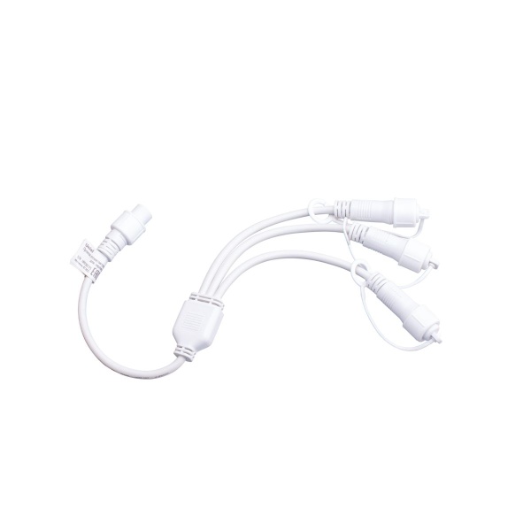 Провод-разветвитель для гирлянд Uniel UCX-F90 S3/0.4M/WH UL-00013234