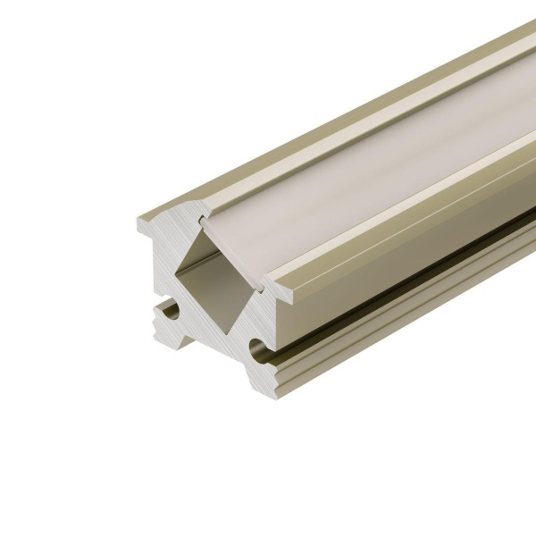 Профиль встраиваемый Arlight SL-Bevel-H12-F13-2000 Anod Olive Grey 045328