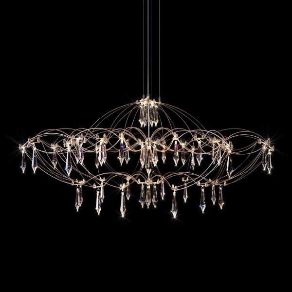 Подвесная люстра Loft IT Mira 10586/900 Silver Asfour