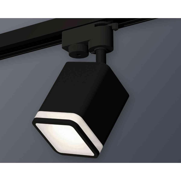 Комплект трекового светильника Ambrella light Track System XT7813021 SBK/FR черный песок/белый матовый (A2521, C7813, N7751)