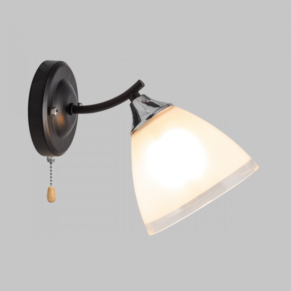 Бра IMEX MD.1092-1-W BK+CH