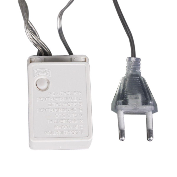 Cветодиодная гирлянда Sneha нить 230V белый статичный A-019 LED WT