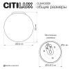 Потолочный светильник Citilux Ron CL941D25B1