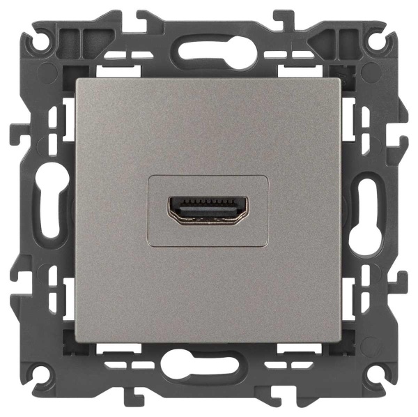 Розетка ЭРА Elegance 14-3114-16 HDMI титан Б0065778