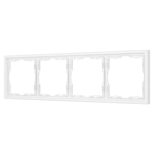 Рамка пластиковая Arlight FRM-NOBE-SFPL-4-WH 054223