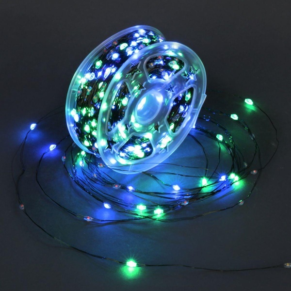 Cветодиодная гирлянда Sneha Роса 5V разноцветный настраиваемый контроллером A-929 MIX