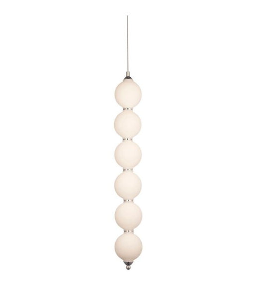 Подвесной светодиодный светильник Lumina Deco Snowman LDP 6835-1 WT+CHR