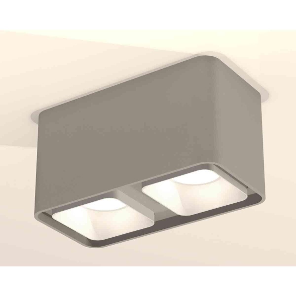 Комплект накладного светильника Ambrella light Techno Spot XS7852001 SGR/SWH серый песок/белый песок (C7852, N7701)