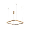 Подвесной светодиодный светильник Italline IT013-6024 gold 3000K